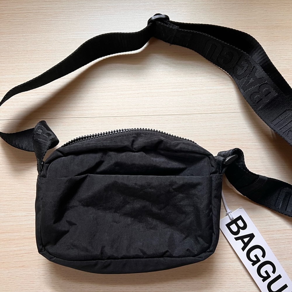 Baggu Camera Crossbody Bag in Black NWT